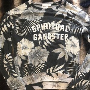 Spiritual Gangster crop sweater